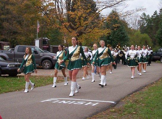 WVHS Majorettes. This photograph is from the 2006 Fall Festival.