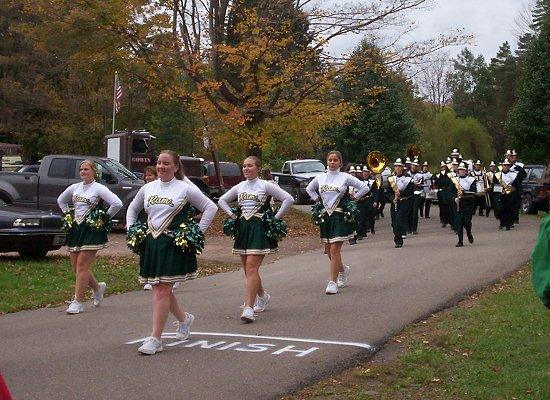 WVHS Cheerleaders. This photograph is from the 2006 Fall Festival.