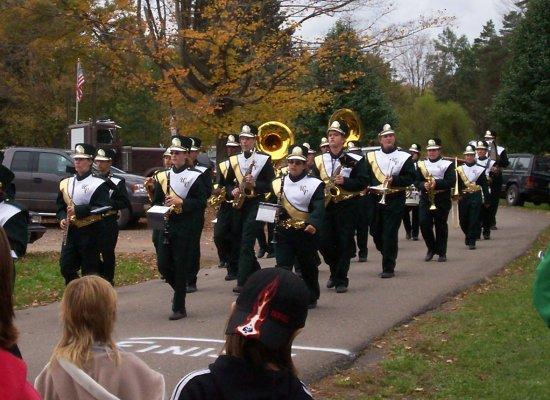WVHS Marching Band. This photograph is from the 2006 Fall Festival.