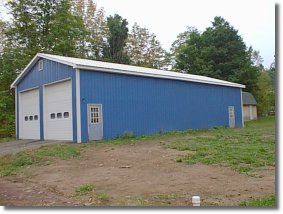 New Albany Volunteer Fire Department building.