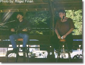 More music. This photograph is from the 1999 Fall Festival.